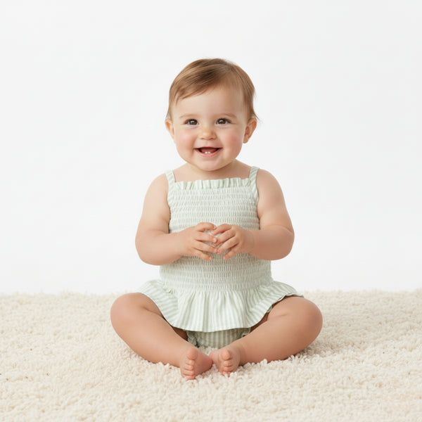 organic-smocked-top-and-bloomer-set-basil-stripes-makemake-organics-sophias-styleSmocked Top & Bloomer Set-1