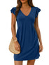 v-neck-ruffled-cap-sleeve-mini-dress OhSoStyled at Sophia's Style-4