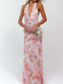 floral-halter-neck-deep-v-maxi-dress-OhSoStyled-Sophia's-Style-1
