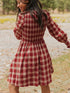 plaid-smocked-long-sleeve-mini-dress-OhSoStyled-Sophia's-Style-2
