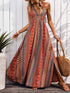 tied-back-printed-sleeveless-maxi-slit-dress OhSoStyled - Sophia's Style in Orange-Red-1