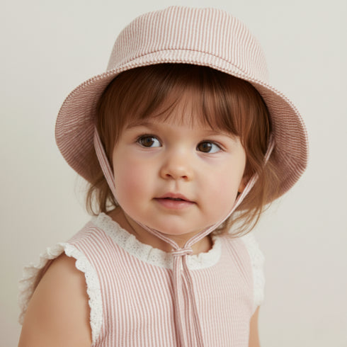 organic-bucket-sun-hat-coral-stripes-makemake-organics-sophias-styleBucket Sun Hat-1