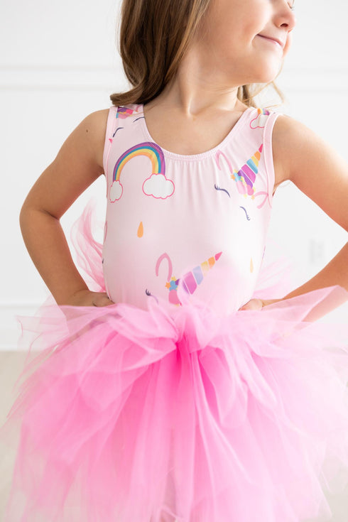 bubblegum-unicorn-tank-tutu-leotard Mila & Rose - Sophia's Style-Bubblegum Unicorn Tank Tutu Leotard-6-12M--1