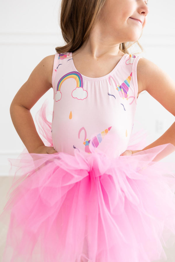 bubblegum-unicorn-tank-tutu-leotard Mila & Rose - Sophia's Style-Bubblegum Unicorn Tank Tutu Leotard-6-12M--1