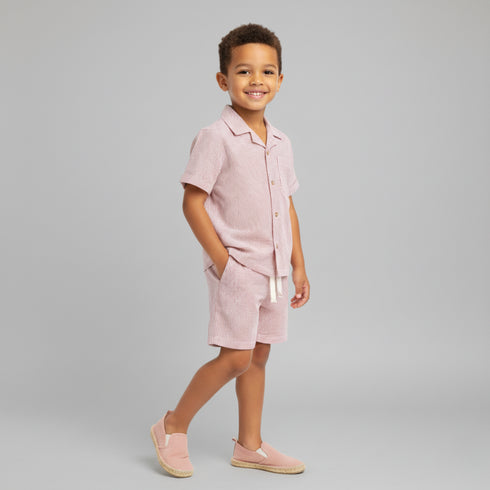 organic-shirt-shorts-set-coral-stripes-makemake-organics-sophias-styleShirt & Shorts Set-1