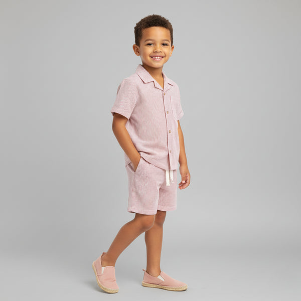 organic-shirt-shorts-set-coral-stripes-makemake-organics-sophias-styleShirt & Shorts Set-1