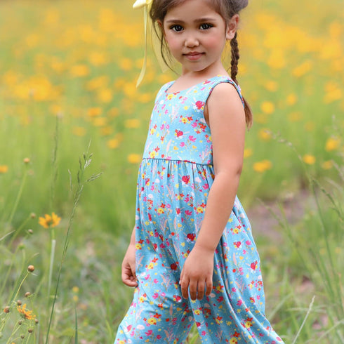 boho-floral-bamboo-romper-makena-lane - Sophia's Style -8