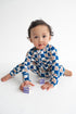Dream Big Little Co x CoComelon JJ STARRY NIGHT CHECKERS DREAM ROMPER