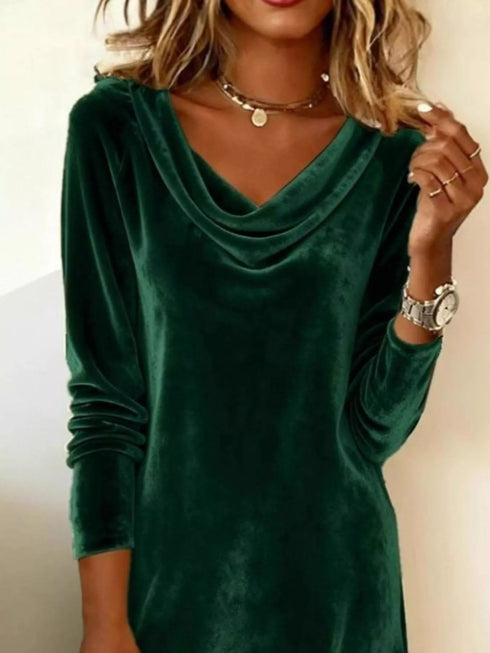 velvet-cowl-neck-long-sleeve-mini-dress-OhSoStyled-Sophia's-Style-17