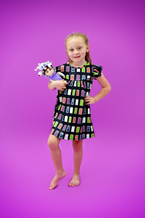 monster-doors-milk-silk-flutter-dress Great Lakes kids - Sophia's StyleFlutter Dress-1