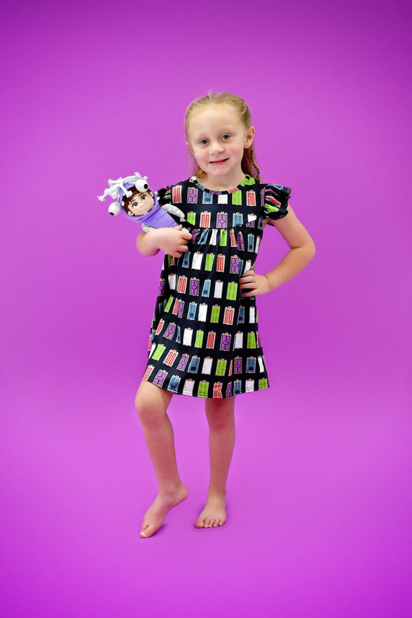 monster-doors-milk-silk-flutter-dress Great Lakes kids - Sophia's StyleFlutter Dress-1