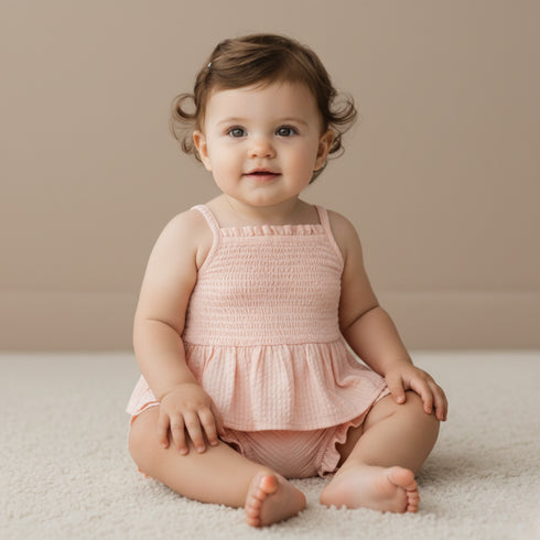organic-smocked-top-and-bloomer-set-blush-makemake-organics-sophias-styleSmocked Top & Bloomer Set-1