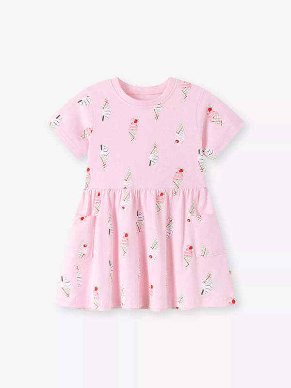 childrens-ice-cream-print-casual-dress-ohso-kids-sophias-styleDresses-1