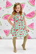 watermelon-milk-silk-flutter-dress Great Lakes kids - Sophia's StyleFlutter Dress-1