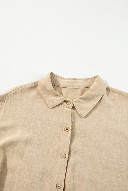 tiered-collared-neck-balloon-sleeve-shirt-dress OhSoStyled - Sophia's Style-17