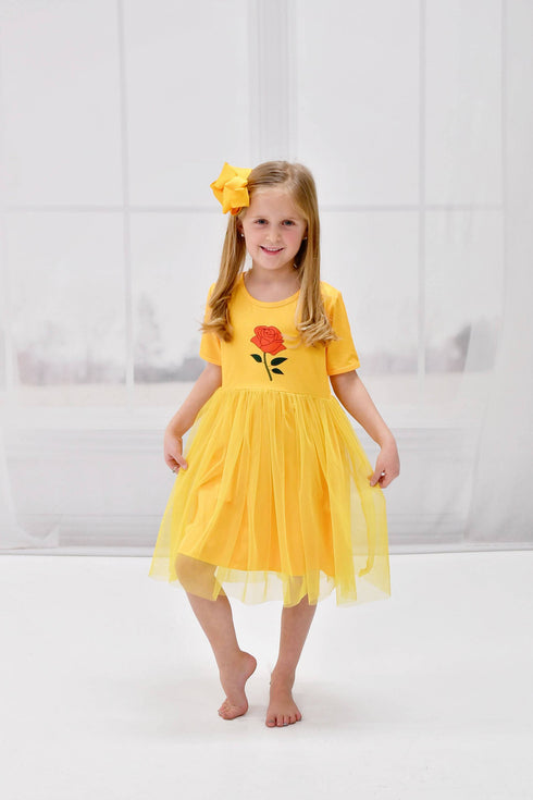 belle-inspired-tutu-dress Great Lakes kids - Sophia's StyleTutu dress-1