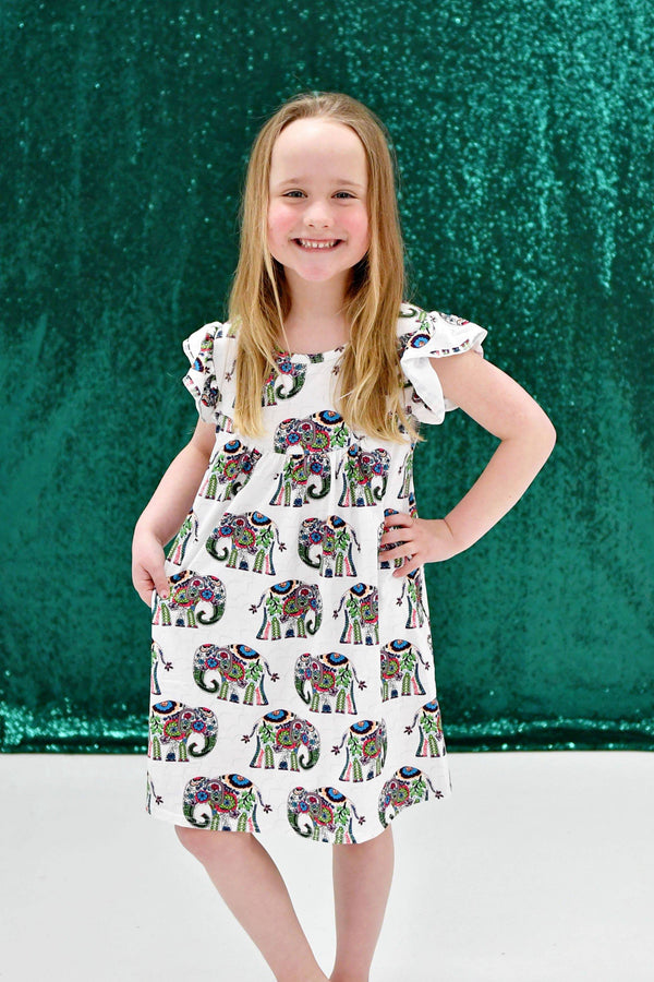 white-elephant-milk-silk-flutter-dress Great Lakes kids - Sophia's StyleDresses-1
