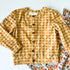 mustard-gingham-cardi-Makena Lane at Sophia's Style-1