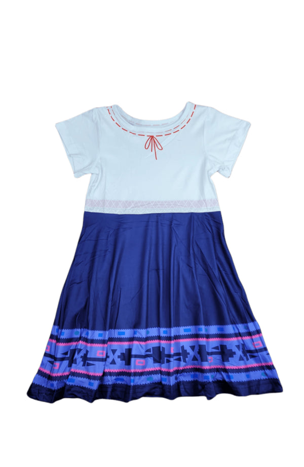 strong-sister-milk-silk-dress Great Lakes kids - Sophia's StyleShort Sleeve Dress-1