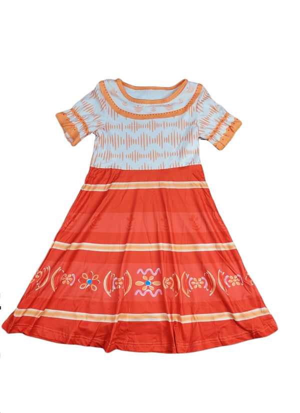 hearing-sister-milk-silk-dress Great Lakes kids - Sophia's StyleShort Sleeve Dress-1