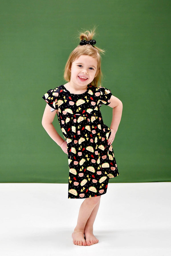taco-flutter-milk-silk-dress Great Lakes kids - Sophia's StyleFlutter Dress-1