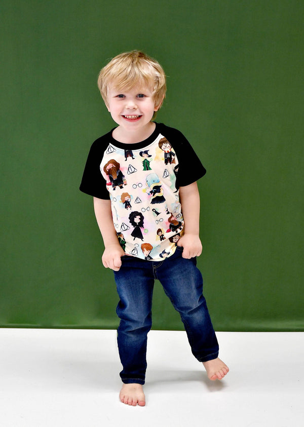 wizard-school-milk-silk-raglan Great Lakes kids - Sophia's StyleRaglan-1