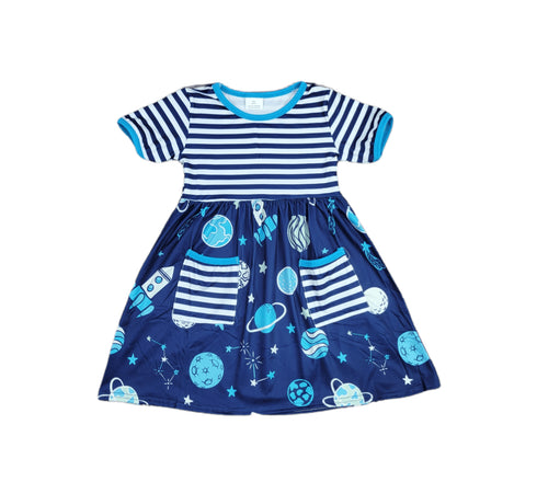 blast-off-short-sleeve-pocket-milk-silk-dress Great Lakes kids - Sophia's Style-2
