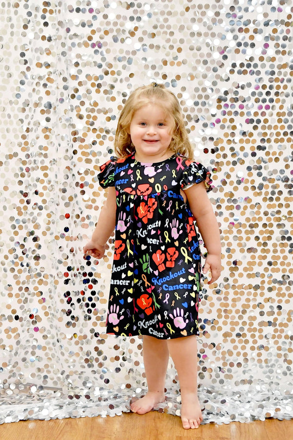 knockout-cancer-milk-silk-flutter-dress Great Lakes kids - Sophia's StyleFlutter Dress-1