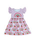 strawberry-rainbow-long-flutter-milk-silk-dress Great Lakes kids - Sophia's Style-2