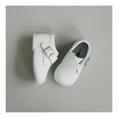 Angel Boys Nude Khaki Finch Hebilla Correa Bota 1 Bebé -7 Niño