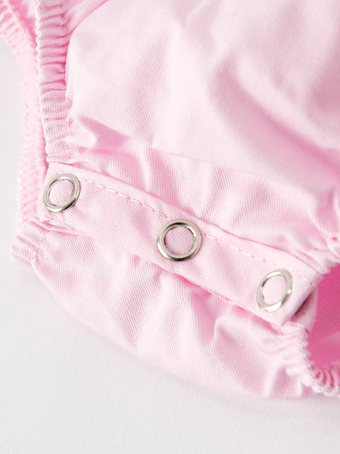 white-bow-smock-embroidered-pink-romper-rylee-faith-designs-Sophia's Style-5