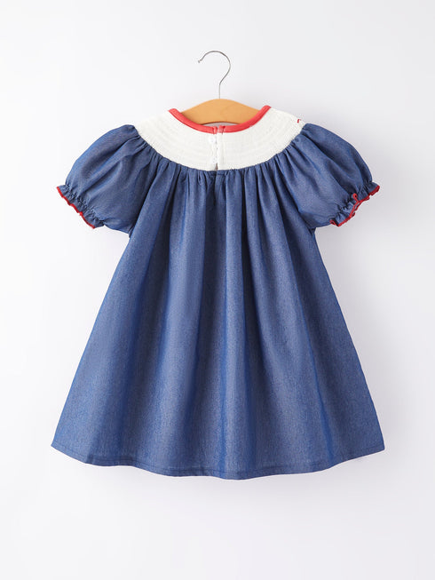 girls-farm-smocking-embroidered-blue-dress Rylee Faith Designs - Sophia's Style-5