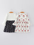 girls-christmas-snowmen-dress-2-piece-set Rylee Faith Designs - Sophia's Style-2