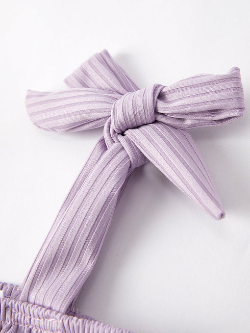 summer-purple-bow-pleated-suspender-vest-and-floral-bloomers-set Rylee Faith Designs - Sophia's Style-3