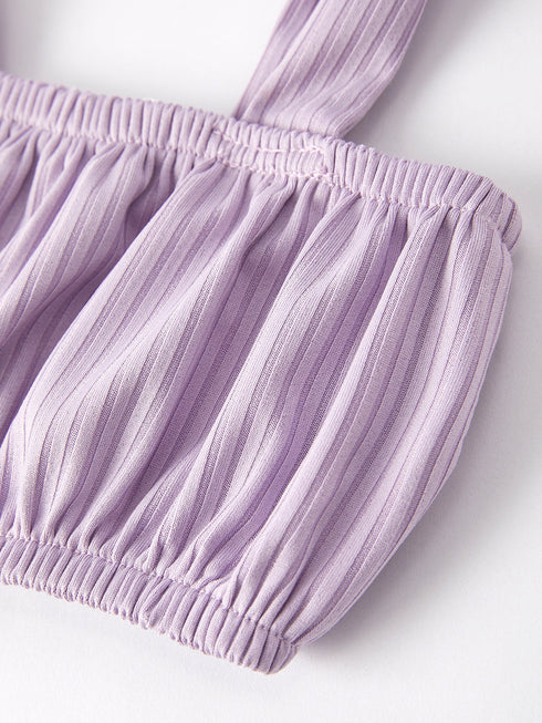 summer-purple-bow-pleated-suspender-vest-and-floral-bloomers-set Rylee Faith Designs - Sophia's Style-4