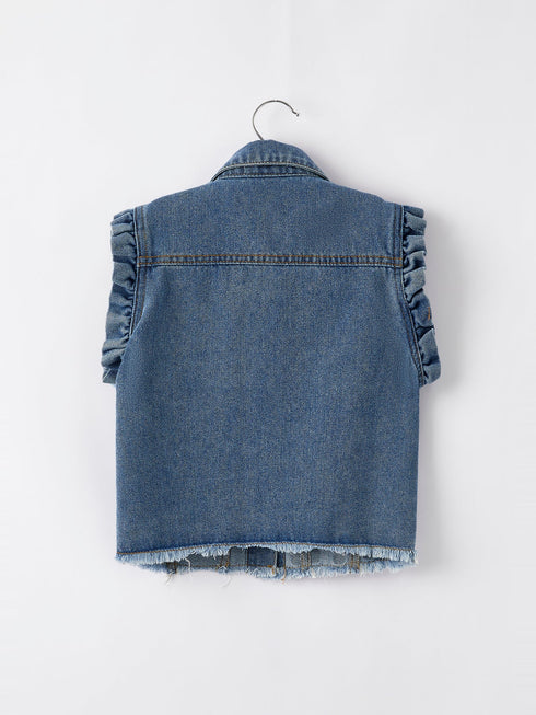 4th-of-july-stars-stripes-vest-girls-denim-vest Rylee Faith Designs - Sophia's Style-2