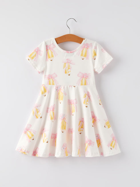 back-to-school-bow-pencil-print-girls-dress Rylee-Faith-Designs-Sophia's Style-2