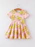back-to-school-yellow-bow-print-girls-dress Rylee Faith Designs - Sophia's Style-2