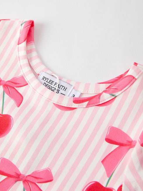 summer-cherry-stripe-girls-dress Rylee Faith Designs - Sophia's Style-3
