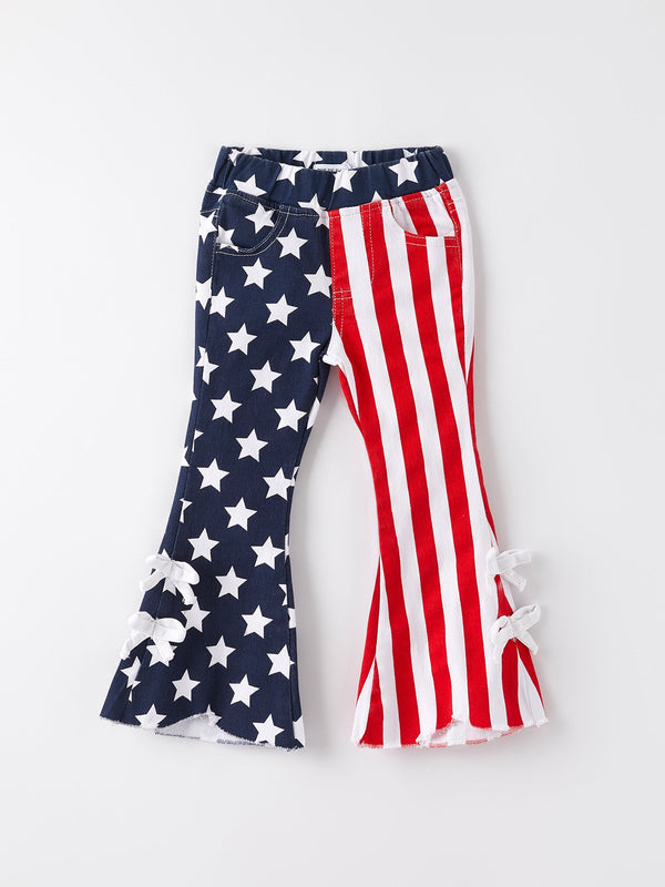 4th-of-july-patriotic-star-stripe-bow-flare-pants Rylee-Faith-Designs-Sophia's StyleJeans-1