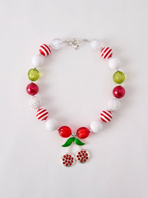 cute-vintage-cherry-pendant-necklace Rylee Faith Designs - Sophia's StyleAccessories-1