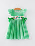 st-patricks-day-girls-shamrock-smocking-embroidery-dress Rylee-Faith-Designs-Sophia's Style-4
