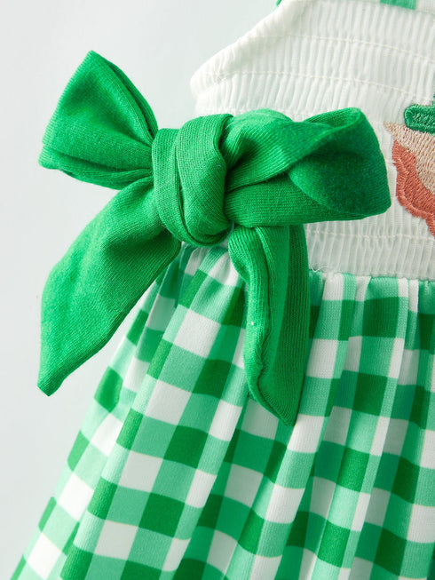 st-patricks-day-girls-shamrock-smocking-embroidery-dress Rylee-Faith-Designs-Sophia's Style-6