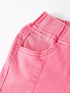 girls-pink-bow-flared-elastic-denim-pants Rylee Faith Designs - Sophia's Style-3