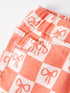 girls-orange-bow-print-plaid-flared-jeans Rylee Faith Designs - Sophia's Style-3