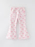 girls-pink-bow-print-elastic-flared-jeans Rylee-Faith-Designs-Sophia's Style-2