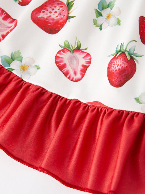 easter-strawberry-print-ruffle-girls-dress Rylee-Faith-Designs-Sophia's Style-5