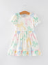 easter-colorful-bow-print-puff-sleeves-girls-dress Rylee Faith Designs - Sophia's Style-4