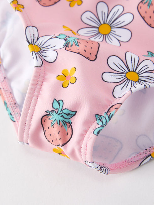 strawberry-girls-swimsuit Rylee Faith Designs - Sophia's Style-5
