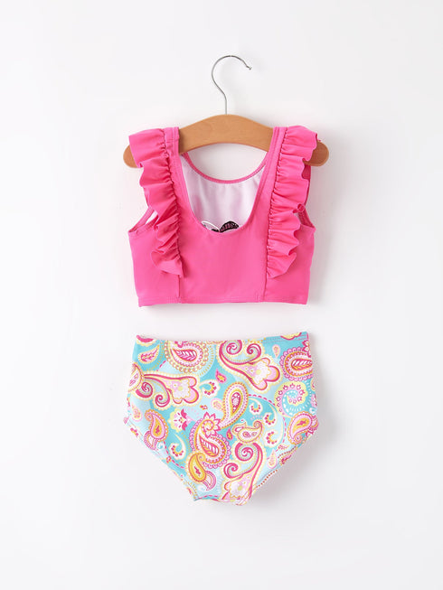 hot-pink-girls-swimsuit Rylee-Faith-Designs-Sophia's Style-2